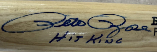Pete Rose Signed Adirondack Big Stick Game Model Bat Reds Hit King Auto PSA COA