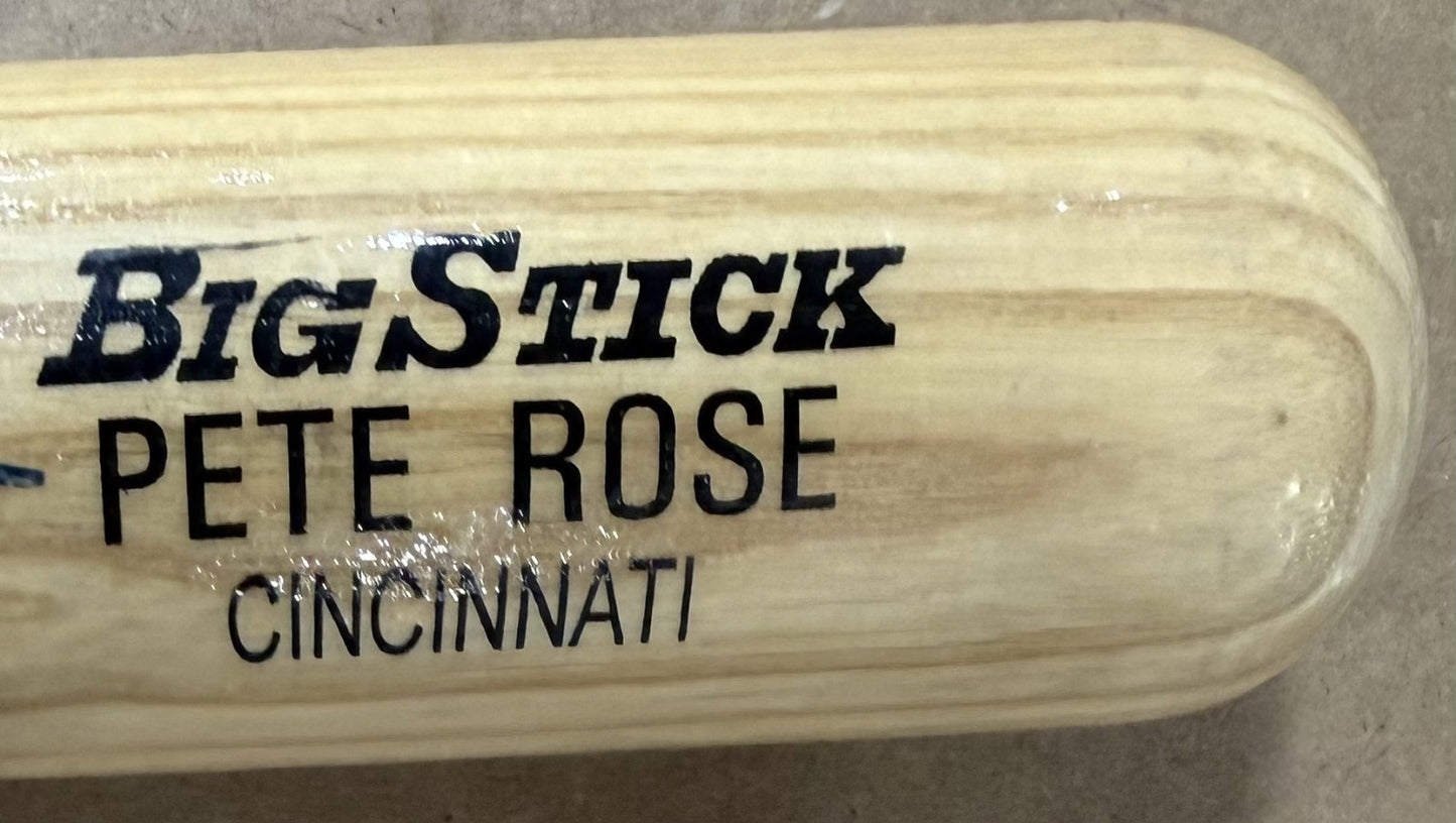 Pete Rose Signed Adirondack Big Stick Game Model Bat Reds Hit King Auto PSA COA