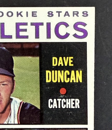 1964 Topps Set-Break #528 Dave Duncan  Mint Sharp Clean Rc High End Rookie