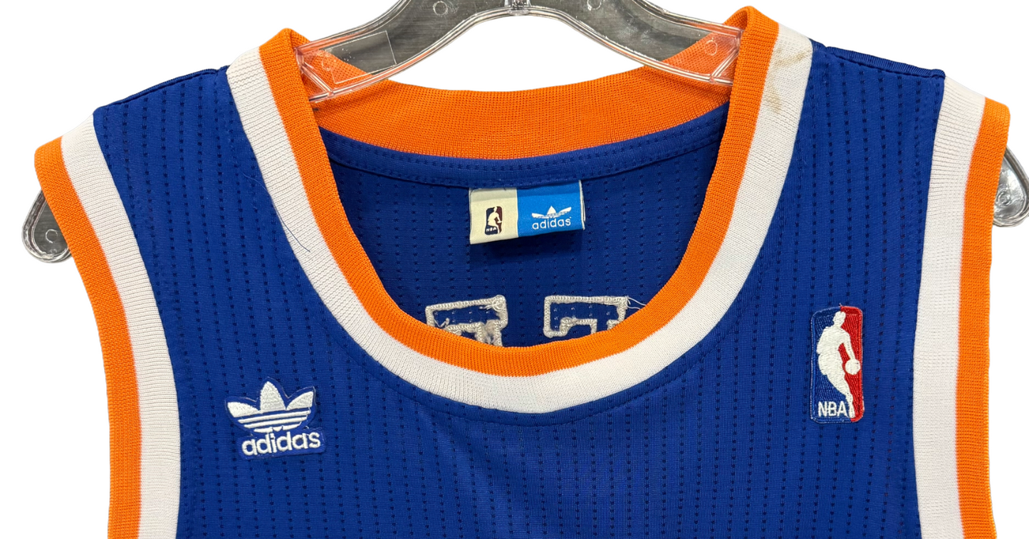 Willis Reed Adidas Hardwood Classics Knicks Basketball Jersey Sz XL Length +2