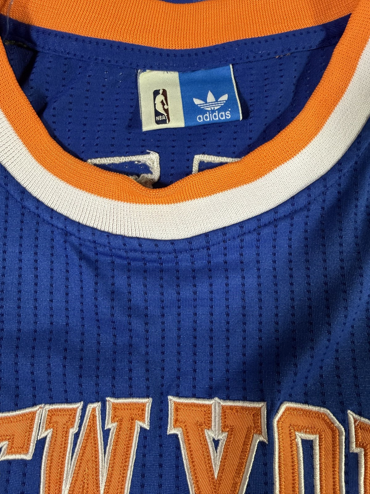 Willis Reed Adidas Hardwood Classics Knicks Basketball Jersey Sz XL Length +2