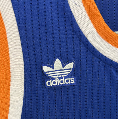 Willis Reed Adidas Hardwood Classics Knicks Basketball Jersey Sz XL Length +2