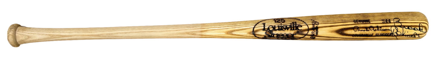 Brooks Robinson Signed Genuine LS Game Model S44 Bat Orioles Hof Auto CBM Coa