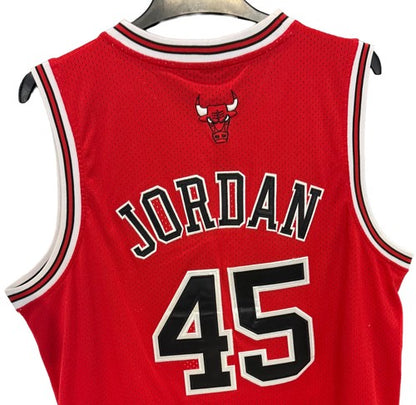 Michael Jordan Nike Team Basketball #45 Jersey XL Sz 52 +2 Length Chicago Bulls