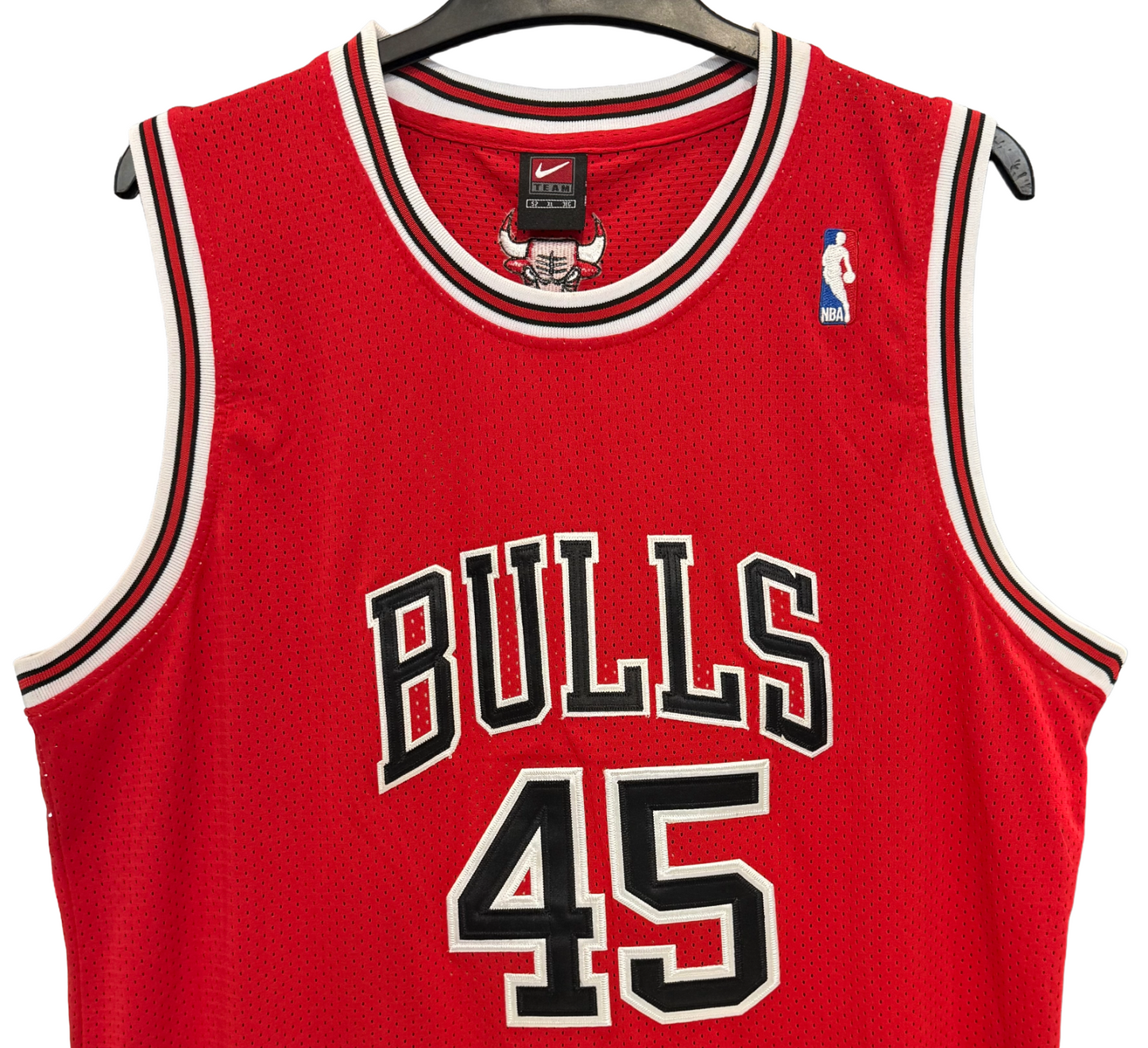 Michael Jordan Nike Team Basketball #45 Jersey XL Sz 52 +2 Length Chicago Bulls