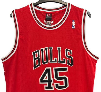 Michael Jordan Nike Team Basketball #45 Jersey XL Sz 52 +2 Length Chicago Bulls