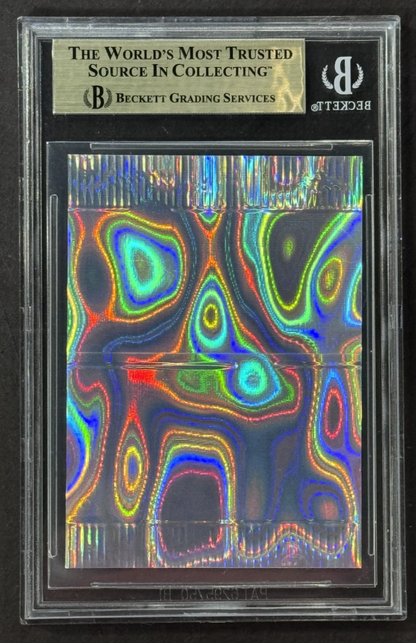 2024 Leaf Metal Legends Dual Lava Burst Lionel Messi /Ronaldo BGS 9.5 Mint  1/1