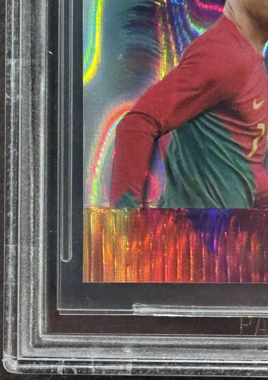 2024 Leaf Metal Legends Dual Lava Burst Lionel Messi /Ronaldo BGS 9.5 Mint  1/1
