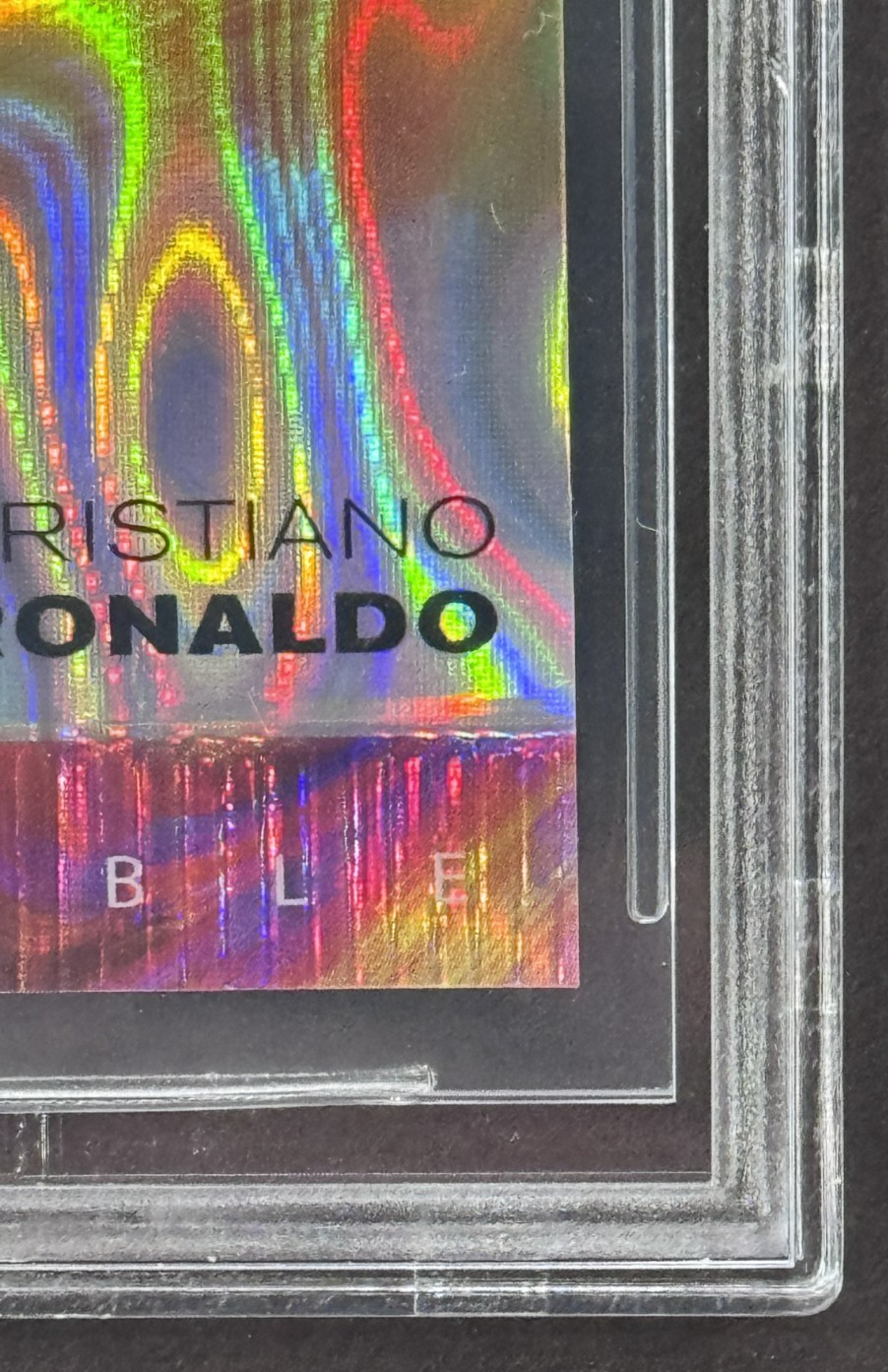 2024 Leaf Metal Legends Dual Lava Burst Lionel Messi /Ronaldo BGS 9.5 Mint  1/1
