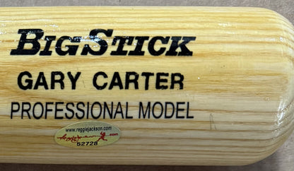Gary Carter Signed 4 Stat Bat HOF The Kid WS Champ AS MVP Auto Mets RJ.com COA