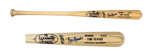 Tom Seaver Signed Louisville Slugger Game Model Bat Mets Mint HOF Auto PSA COA