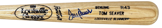 Tom Seaver Signed Louisville Slugger Game Model Bat Mets Mint HOF Auto PSA COA