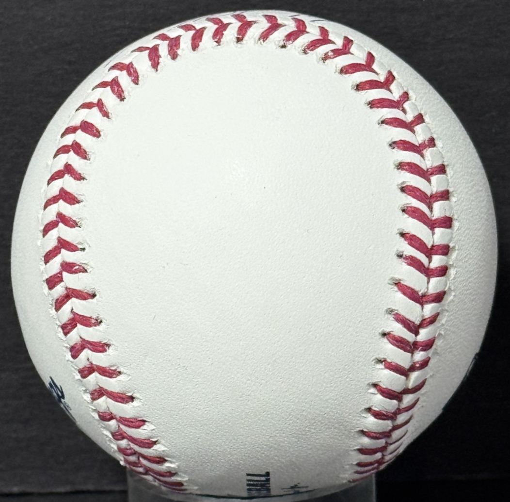 Ivan Rodriguez Signed Official MLB Baseball HOF 17 Auto Texas Rangers STEINER