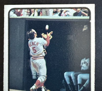 1973 Topps Johnny Bench #380 HOF Cincinnati Reds EX- Nm DEAD CENTERED