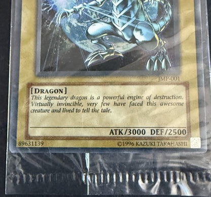 Blue-Eyes White Dragon JMP-EN001 Promo Factory Sealed Pack Mint