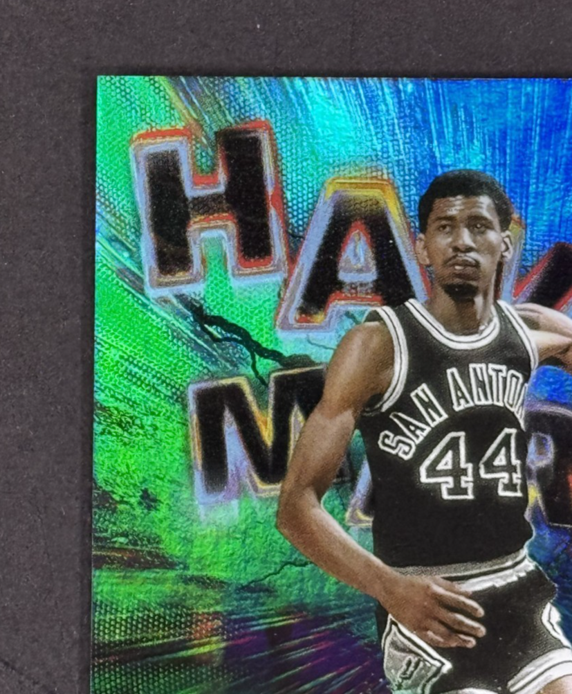 2025-26 Topps Chrome NBA George Gervin Havoc Marks Green Mint Auto /99 Spurs HOF
