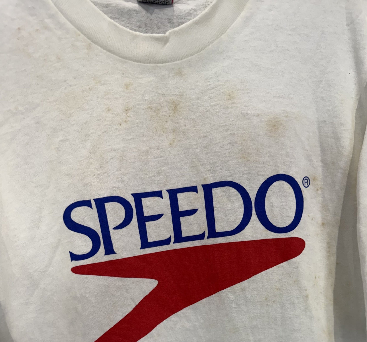 Rare Vintage Speedo NY Knicks T Shirt Collab Vs Magic at Madison Square Garden