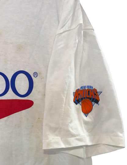 Rare Vintage Speedo NY Knicks T Shirt Collab Vs Magic at Madison Square Garden
