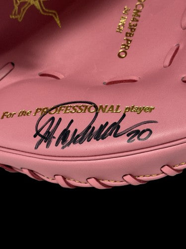 Jorge Posada Signed Mothers Day Model Rawlings Catchers Glove Yankees Auto JSA