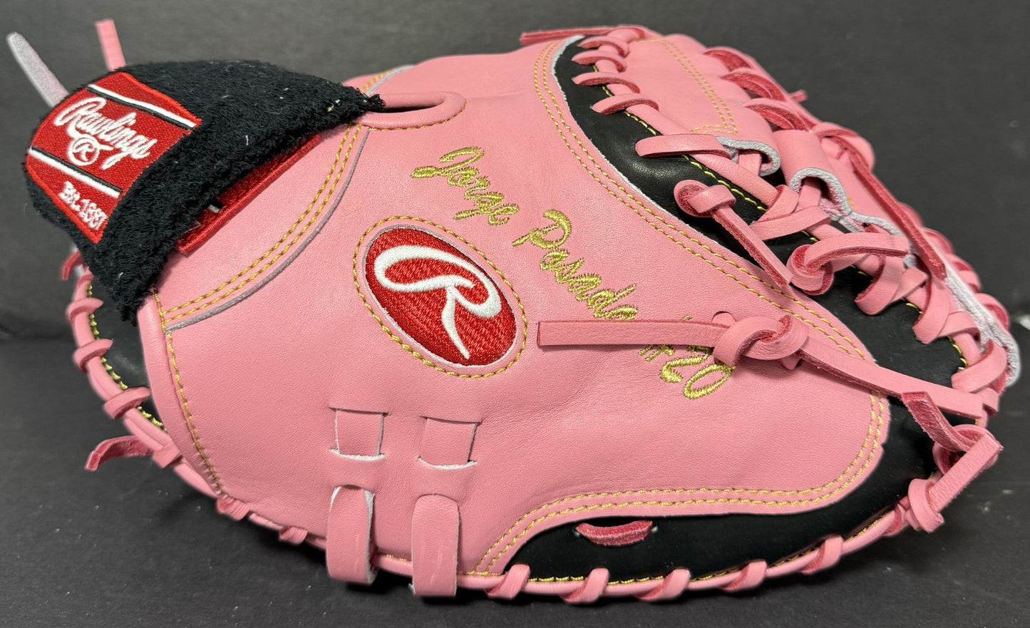 Jorge Posada Signed Mothers Day Model Rawlings Catchers Glove Yankees Auto JSA