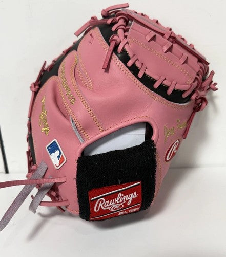Jorge Posada Signed Mothers Day Model Rawlings Catchers Glove Yankees Auto JSA