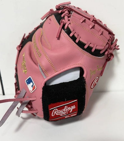 Jorge Posada Signed Mothers Day Model Rawlings Catchers Glove Yankees Auto JSA