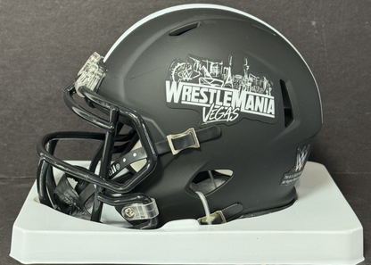 Jacob Fatu Signed Riddell Wrestlemania 42 Mini Helmet LE /25 Auto Fanatics COA