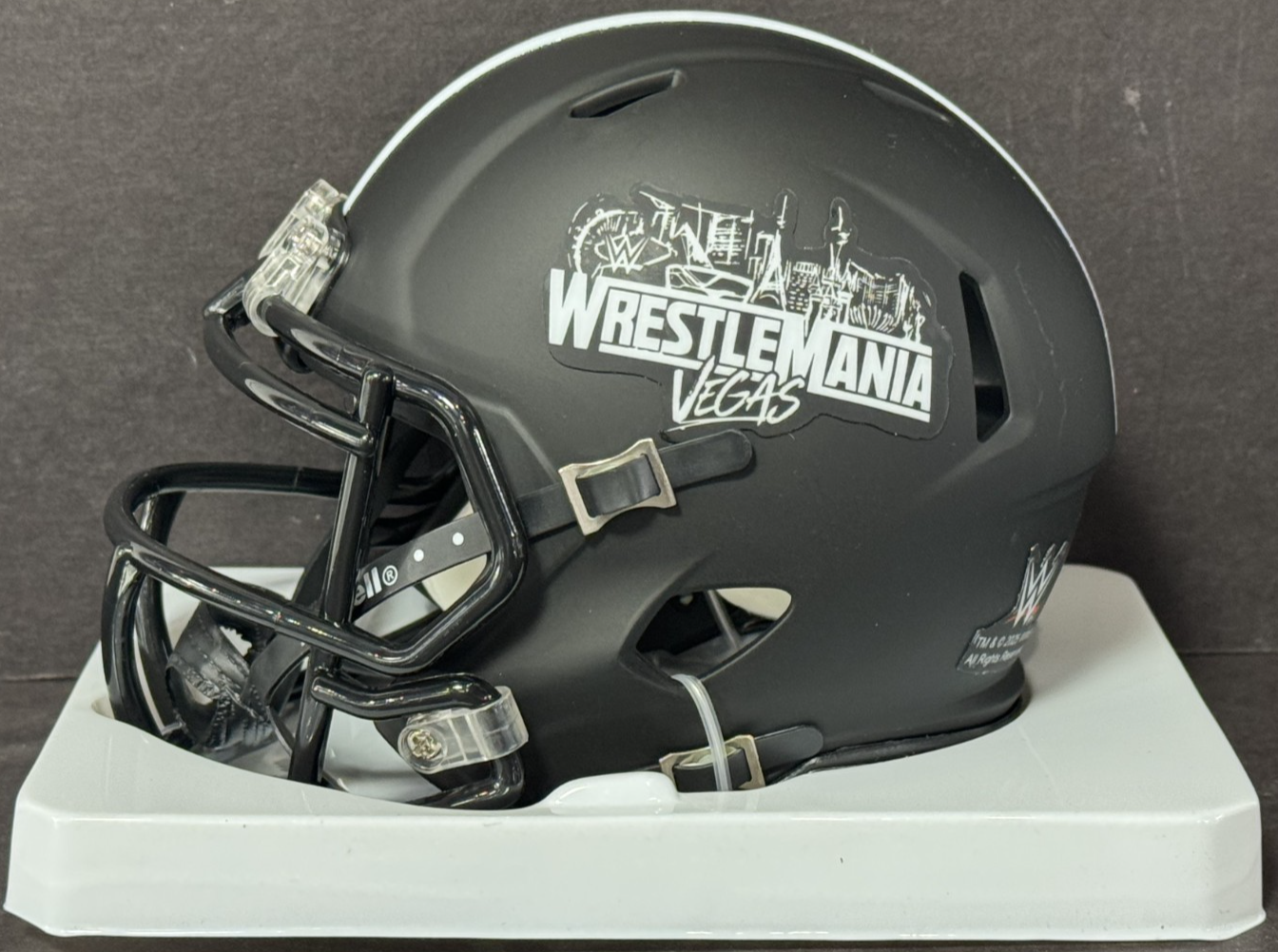 Candice Lerae Signed Wrestlemania 42 Mini Helmet LE 25/25 Auto Fanatics COA