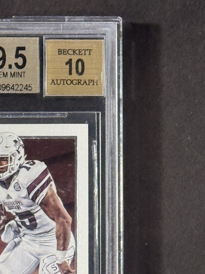 2016 Panini Contenders DP Dak Prescott RC Auto #125B BGS 9.5 GM Auto 10 Cowboys