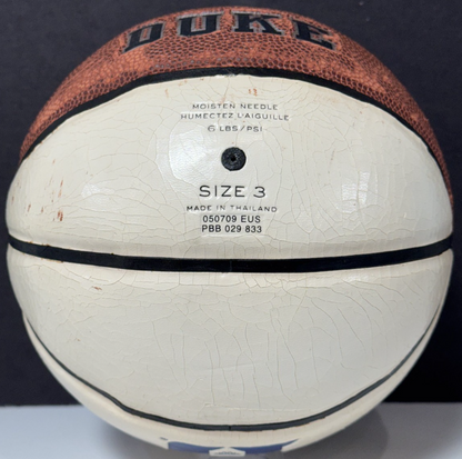 Mike Krzyzewski Coach K Signed Mini Duke Basketball ins To Justin Auto CBM COA