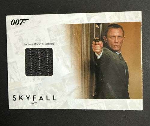 James Bond Artifacts & Relics Worn Jacket Skyfall SSC23 Daniel Craig 007 57/200