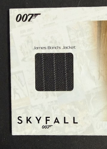 James Bond Artifacts & Relics Worn Jacket Skyfall SSC23 Daniel Craig 007 57/200