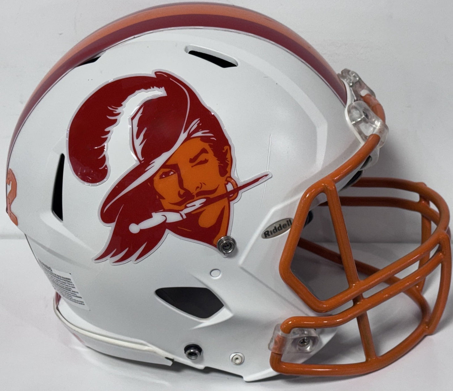 Tampa Bay Buccaneers Riddell Throwback FS Speed Authentic #12 Helmet Tom Brady