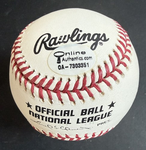 Sandy Koufax Signed Official Nl Stat HOF Baseball /12 Online Authentics Steiner