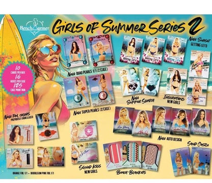 2025 Bench Warmer Girls Of Summer Series 2 Factory Sealed Hobby Box Brand New
