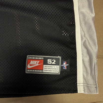 Tim Duncan Spurs #21 Black Nike NBA Authentic Jersey Vintage sz 52 XXL Rare
