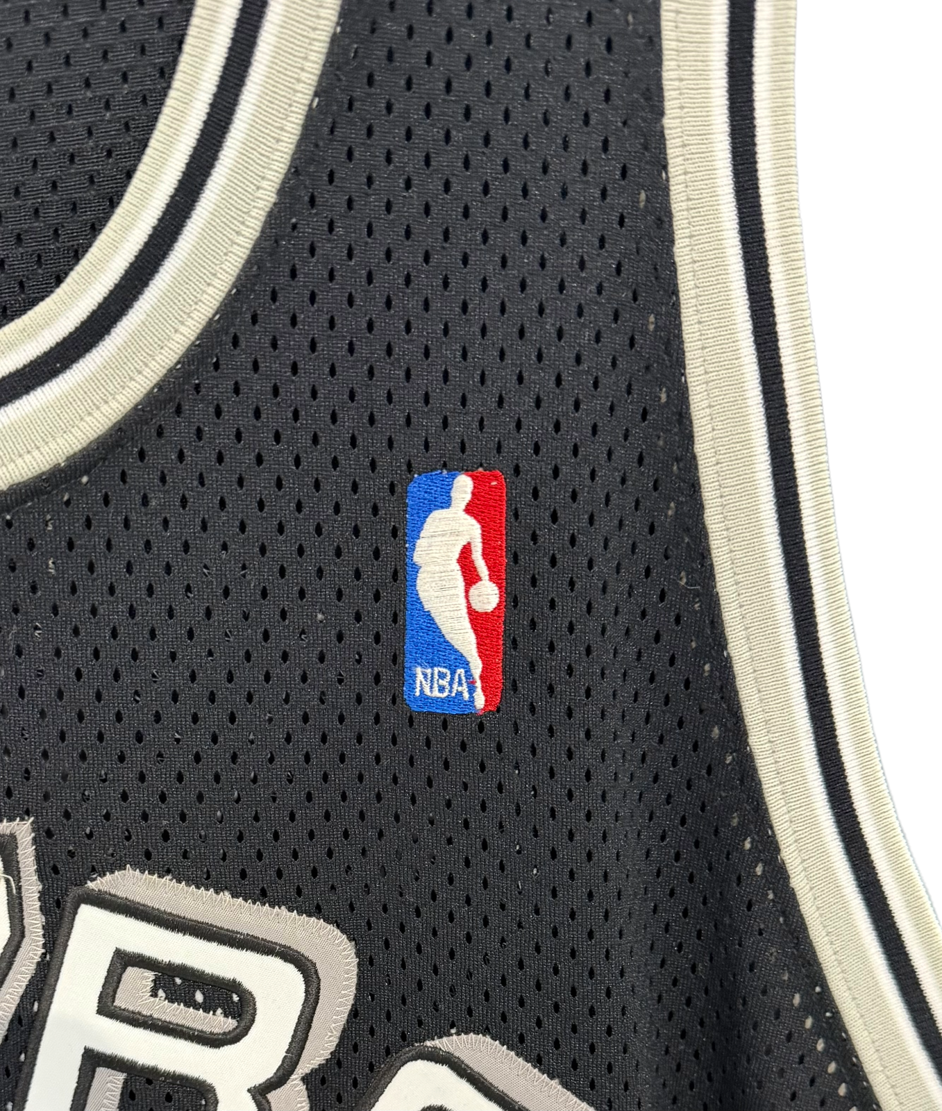 Tim Duncan Spurs #21 Black Nike NBA Authentic Jersey Vintage sz 52 XXL Rare