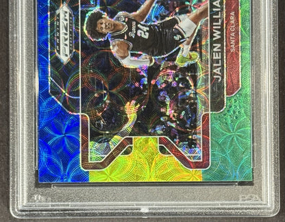 2022 Prizm Draft Picks #84 Jalen Williams Santa Clara Graded PSA 10 GEM MINT RC