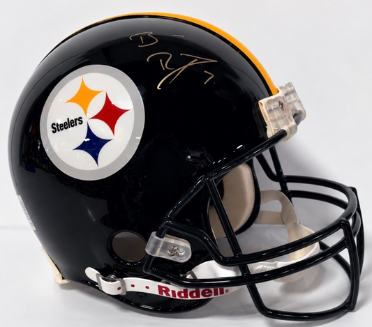 Ben Roethlisberger Signed SB XLIII VSR-4 Proline Auth Helmet Auto JSA Steelers