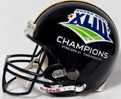 Ben Roethlisberger Signed SB XLIII VSR-4 Proline Auth Helmet Auto JSA Steelers