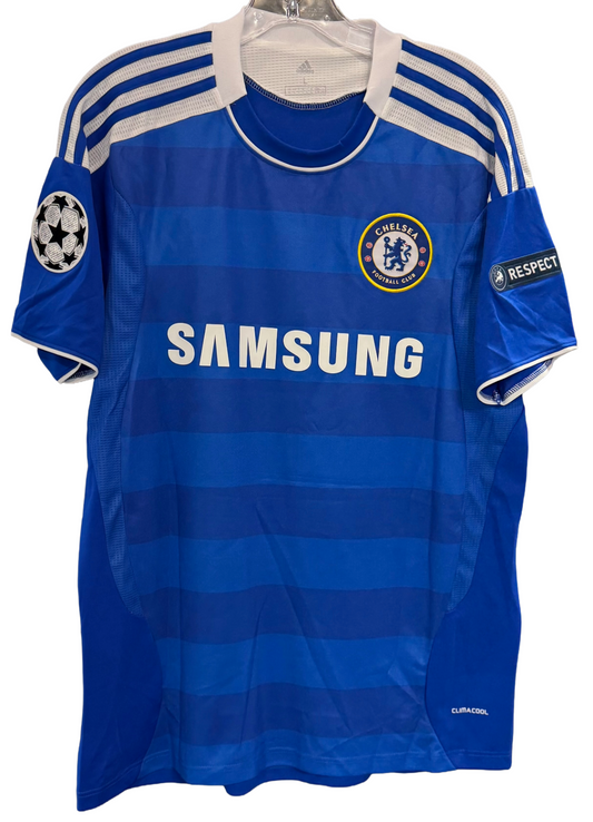 John Terry Signed Adidas Authentic L Soccer Jersey Chelsea FC Autograph BAS COA