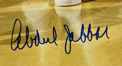 Magic Johnson Kareem Abdul Jabbar Signed 16x20 Photo Framed Lakers Auto Steiner