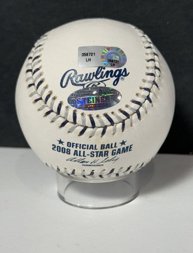 Derek Jeter 2008 All Star Game Signed Baseball Yankees Auto Steiner & MLB Coa
