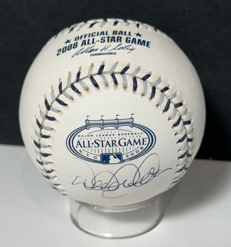 Derek Jeter 2008 All Star Game Signed Baseball Yankees Auto Steiner & MLB Coa
