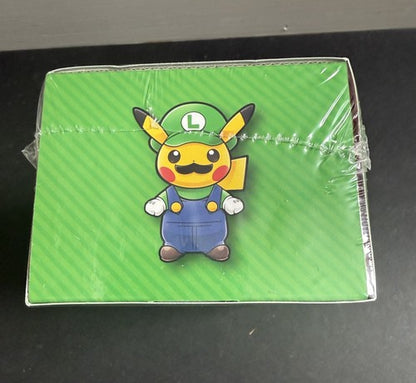 Pokemon Luigi Pikachu Special Box Factory Sealed Japanese Center TCG XY Break