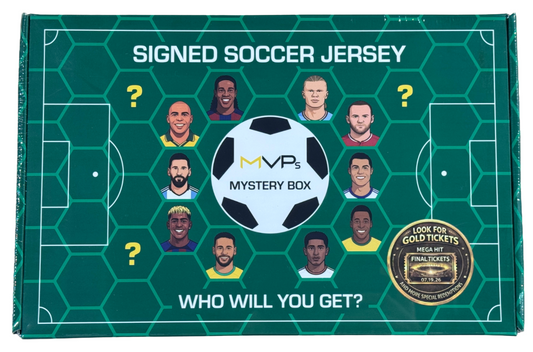 MVPs World Cup Signed Soccer Jersey Elite Mystery Box (Yamal, Messi, Ronaldo)