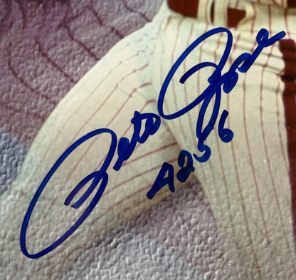 Mike Schmidt Pete Rose Carlton Signed 16x20 Framed Phillies 1980 Ws Auto MLB Coa