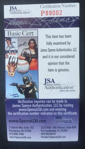 Woody Allen Signed Official N.L Baseball Rare Auto Director Jsa Coa