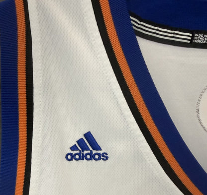 Jeremy Lin Linsanity Adidas NY Knicks Vintage NBA Home White Jersey #17 Sz L +2