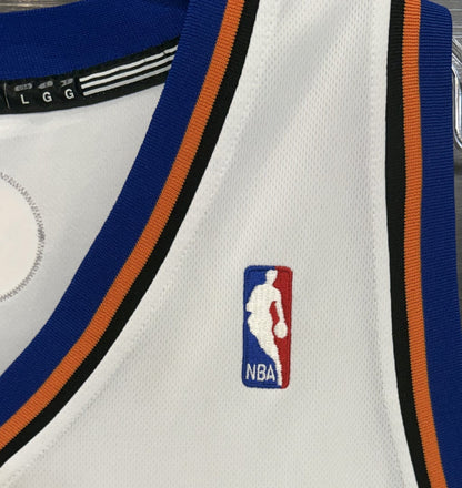Jeremy Lin Linsanity Adidas NY Knicks Vintage NBA Home White Jersey #17 Sz L +2